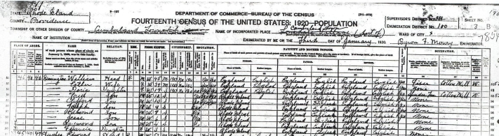 1920 census