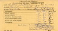 Grade 1 Report Card