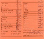 Grade 5 Report Card