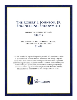 URI Endowment